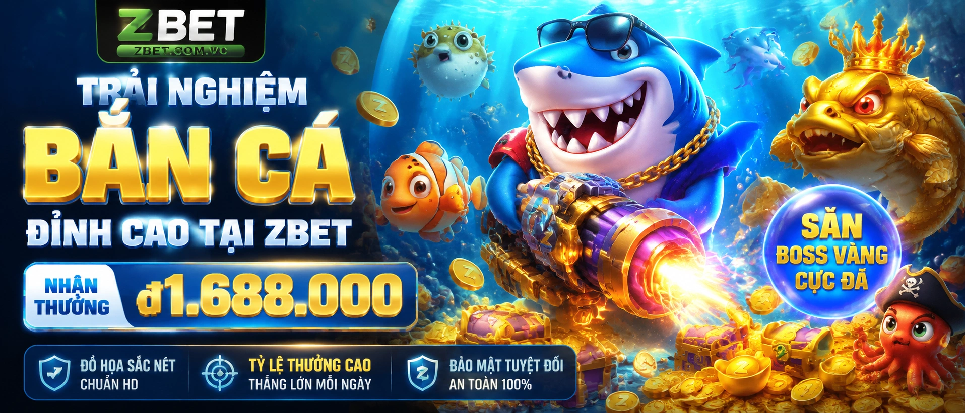 Game Bắn Cá San Hô với chủ đề san hô và nhịp chơi nhẹ