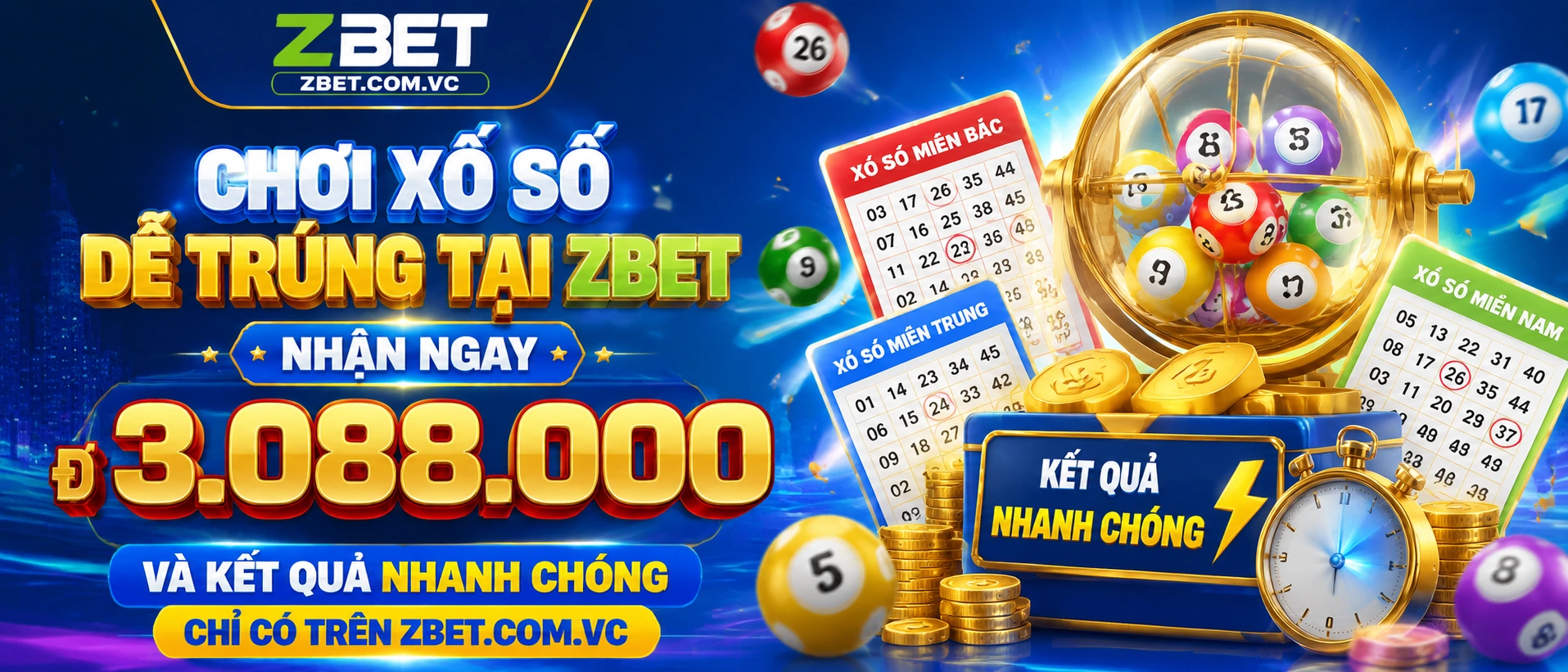 Bảng thống kê và trung tâm dữ liệu xổ số ZBET